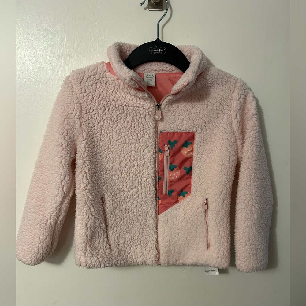 Pink Fleece Kids Jacket